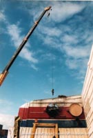 SRN4 Swift (GH-2004) at the Hovercraft Museum